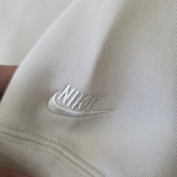 Nike Tech Fleece Half-Zip Oversized Sweatshirt Men's L Light Orewood FZ7568-104 - Picture 4 of 7